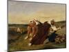Arabs of Oran, 1834 (Oil on Canvas)-Ferdinand Victor Eugene Delacroix-Mounted Giclee Print