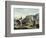 Arabs Traveling-Eugene Delacroix-Framed Giclee Print