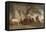 Arabs Watering their Horses-Eugene Fromentin-Framed Premier Image Canvas