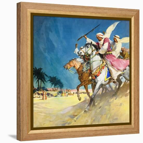 Arabs-McConnell-Framed Premier Image Canvas