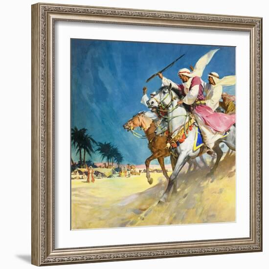 Arabs-McConnell-Framed Giclee Print