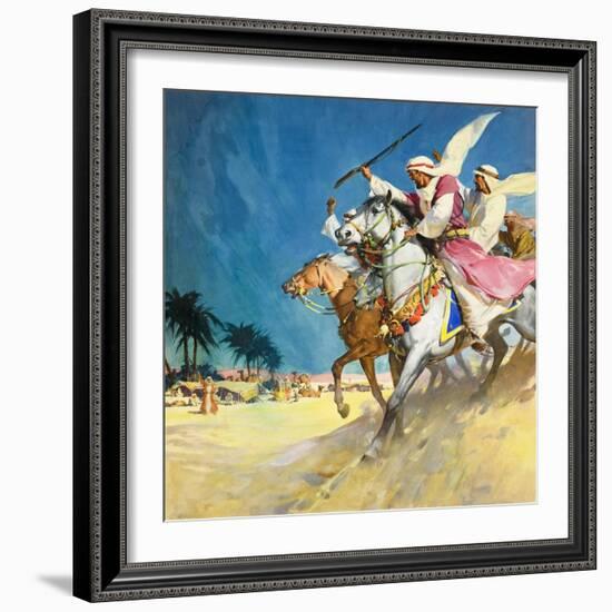 Arabs-McConnell-Framed Giclee Print