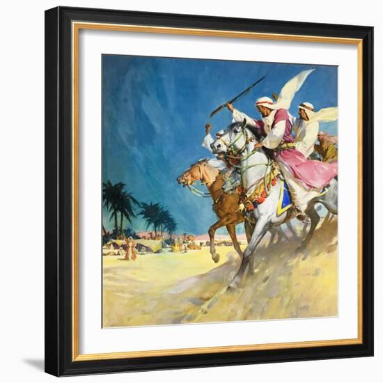 Arabs-McConnell-Framed Giclee Print