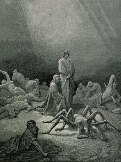 Image result for Arachne Gustave Dore