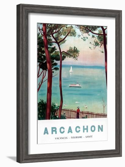 Arachon France-null-Framed Giclee Print