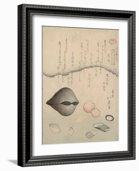 Aragai, Masu?gai, Anagai: Clams-Totoya Hokkei-Framed Giclee Print