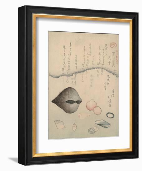 Aragai, Masu?gai, Anagai: Clams-Totoya Hokkei-Framed Giclee Print