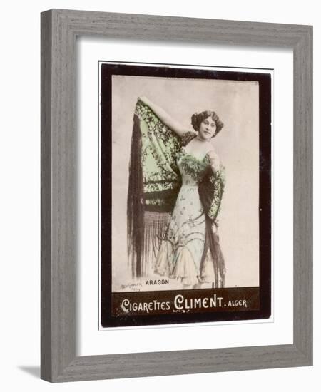 Aragon a Spanish Dancer-null-Framed Photographic Print