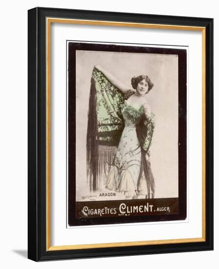 Aragon a Spanish Dancer-null-Framed Photographic Print