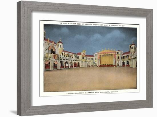 Aragon Ballroom, Chicago, Illinois-null-Framed Art Print