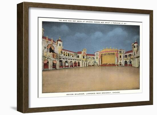 Aragon Ballroom, Chicago, Illinois-null-Framed Art Print