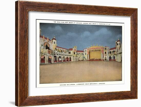 Aragon Ballroom, Chicago, Illinois-null-Framed Art Print