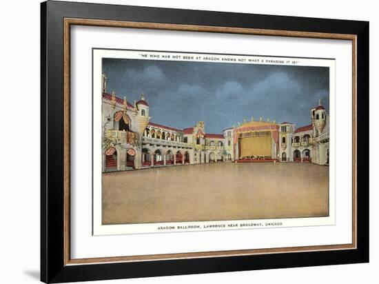 Aragon Ballroom, Chicago, Illinois-null-Framed Art Print