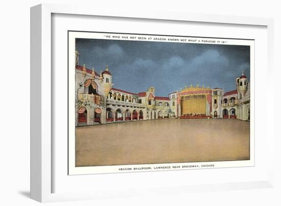 Aragon Ballroom, Chicago, Illinois-null-Framed Art Print