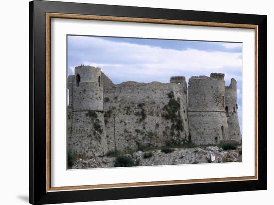 Aragonese Castle of Ortona, Chieti, Abruzzo, Italy-null-Framed Giclee Print