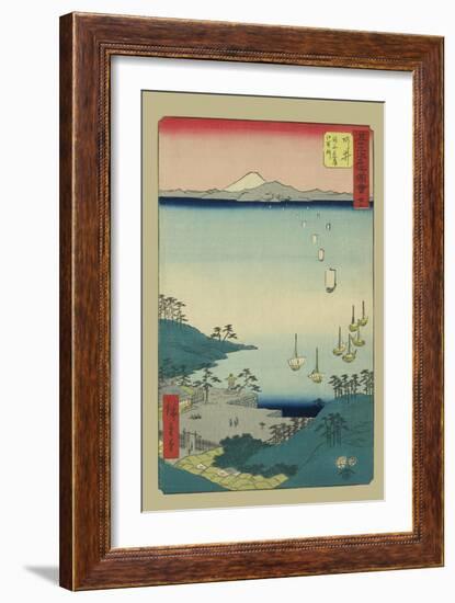 Arai-Ando Hiroshige-Framed Premium Giclee Print