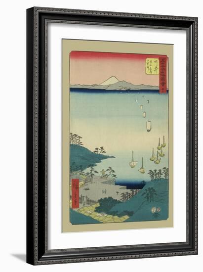 Arai-Ando Hiroshige-Framed Premium Giclee Print