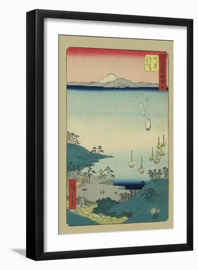 Arai-Ando Hiroshige-Framed Art Print