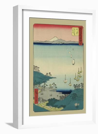 Arai-Ando Hiroshige-Framed Art Print