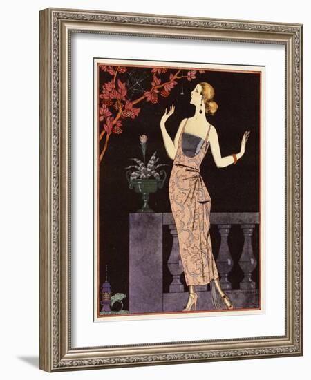 Araignee Du Soir from Gazette Du Bon Ton, France, 1922-null-Framed Giclee Print