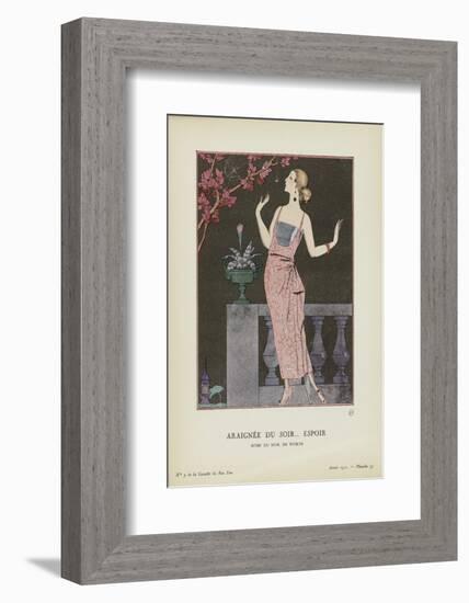 Araignee-Georges Barbier-Framed Art Print