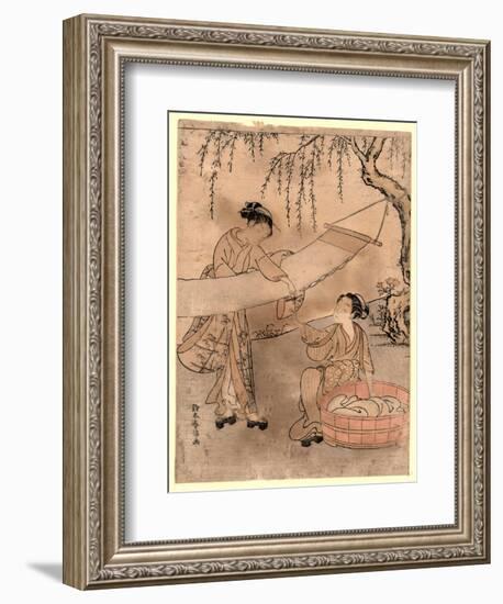 Araihari-Suzuki Harunobu-Framed Giclee Print