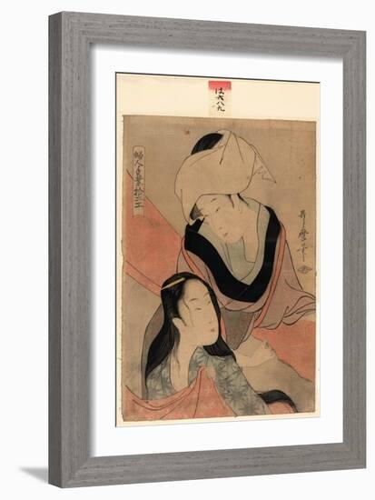 Araihari-Kitagawa Utamaro-Framed Giclee Print