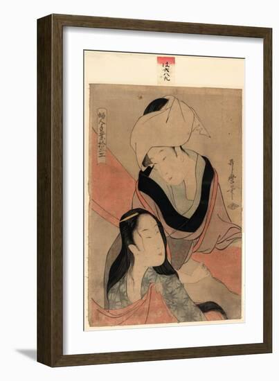 Araihari-Kitagawa Utamaro-Framed Giclee Print