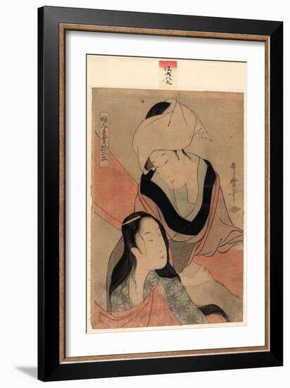 Araihari-Kitagawa Utamaro-Framed Giclee Print