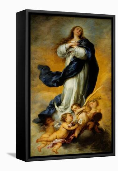 Aranjuez Immaculate Conception-Bartolome Esteban Murillo-Framed Premier Image Canvas