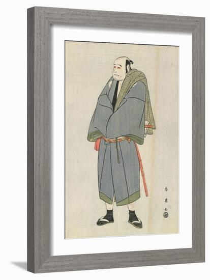 Arashi Ryuzo as Heiemon, 1795-Katsukawa Shun'ei-Framed Giclee Print