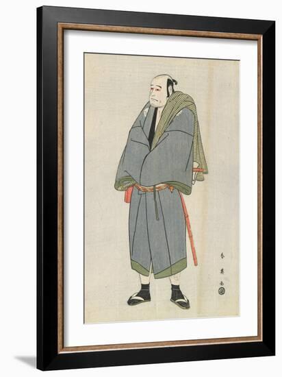 Arashi Ryuzo as Heiemon, 1795-Katsukawa Shun'ei-Framed Giclee Print