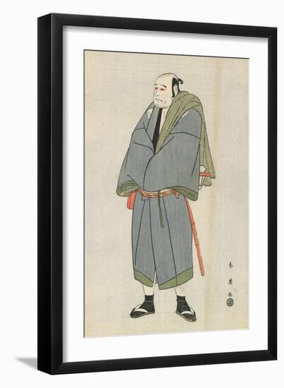 Arashi Ryuzo as Heiemon, 1795-Katsukawa Shun'ei-Framed Giclee Print