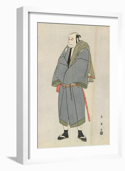 Arashi Ryuzo as Heiemon, 1795-Katsukawa Shun'ei-Framed Giclee Print