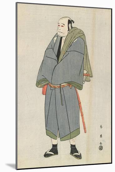 Arashi Ryuzo as Heiemon, 1795-Katsukawa Shun'ei-Mounted Giclee Print