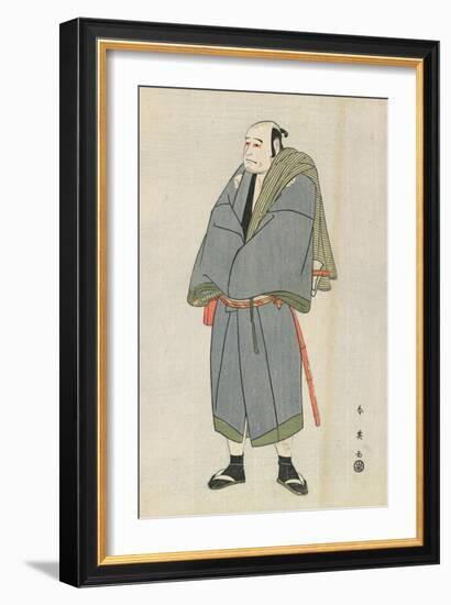 Arashi Ryuzo as Heiemon, 1795-Katsukawa Shun'ei-Framed Giclee Print