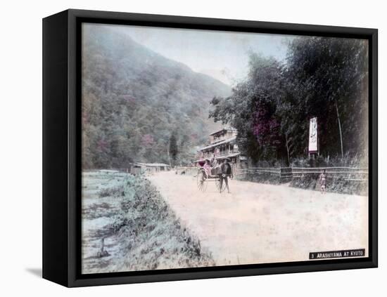 Arashi-Yama, Kyoto, Japan-null-Framed Premier Image Canvas