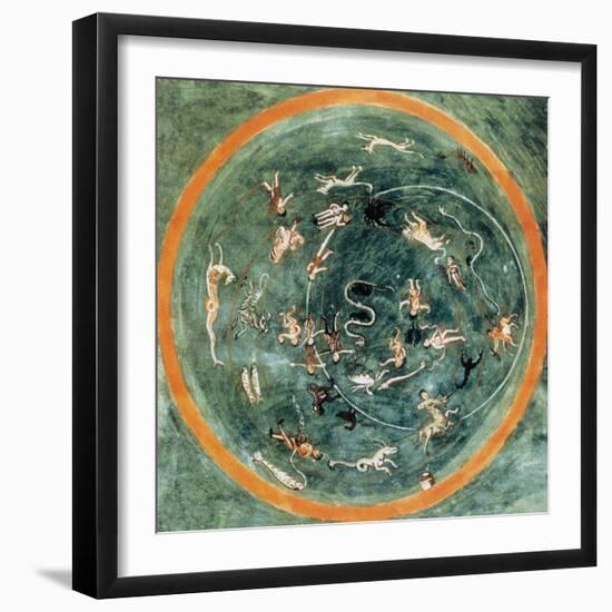 Aratus's Constellations-Science Source-Framed Giclee Print