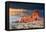 Arbatax Red Rock-Marco Carmassi-Framed Premier Image Canvas