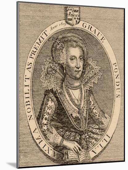 Arbella Stuart (1575-161), English Renaissance Noblewoman, 1889-John Whittakers Sr-Mounted Giclee Print