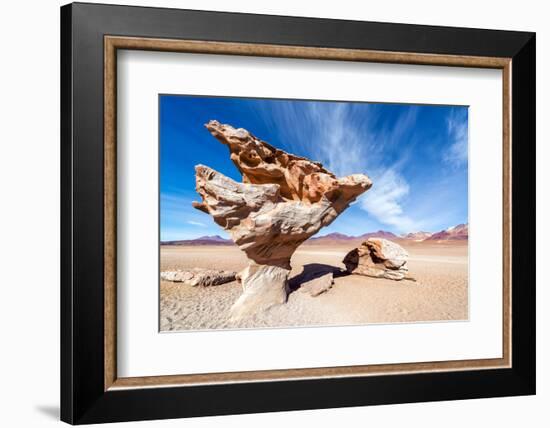 Arbol De Piedra in Bolivia-jkraft5-Framed Photographic Print