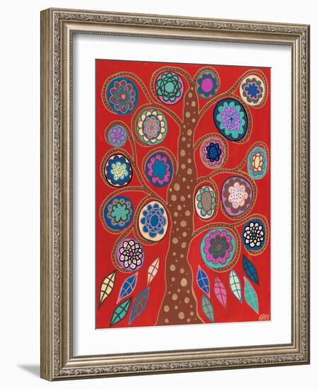 Arboreal Blossoms-Kerri Ambrosino-Framed Giclee Print