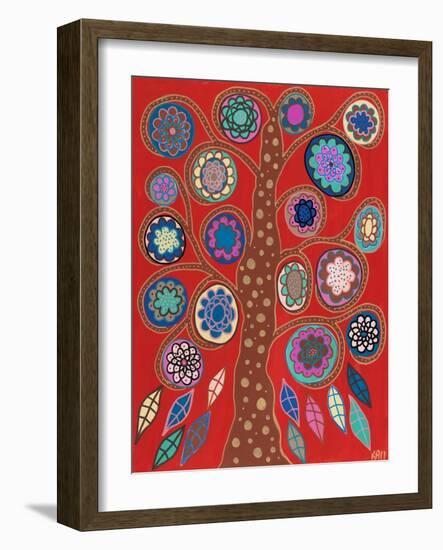 Arboreal Blossoms-Kerri Ambrosino-Framed Giclee Print