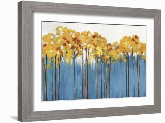 Arbre Bleu-Allison Pearce-Framed Art Print