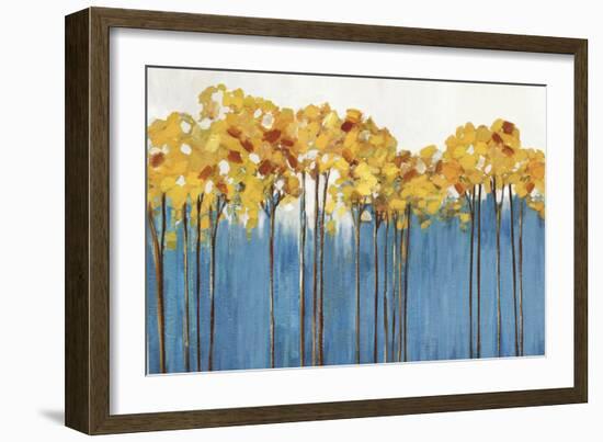 Arbre Bleu-Allison Pearce-Framed Art Print