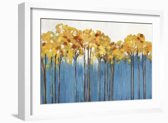 Arbre Bleu-Allison Pearce-Framed Art Print