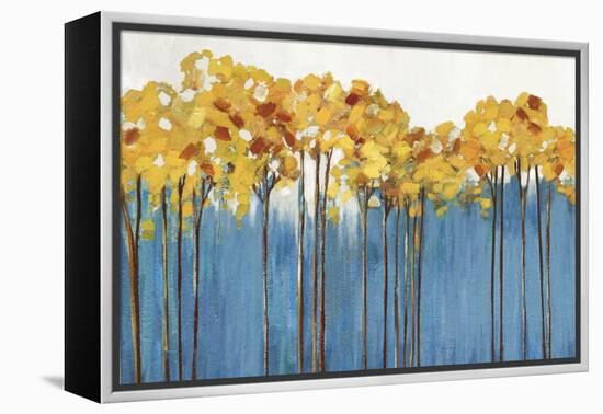 Arbre Bleu-Allison Pearce-Framed Stretched Canvas