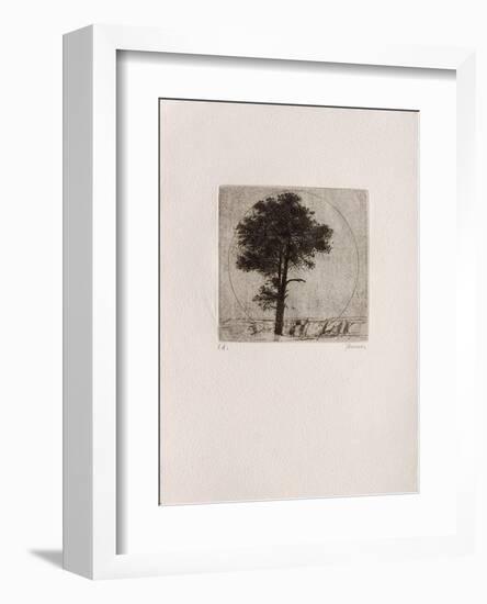 Arbre dans un cercle-Ivan Theimer-Framed Collectable Print