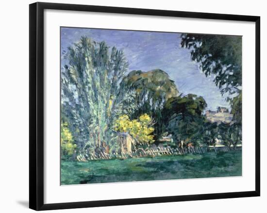 Arbres au Jas de Bouffan, c.1875-6-Paul C?zanne-Framed Giclee Print