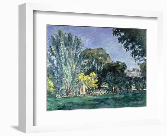 Arbres au Jas de Bouffan, c.1875-6-Paul C?zanne-Framed Giclee Print